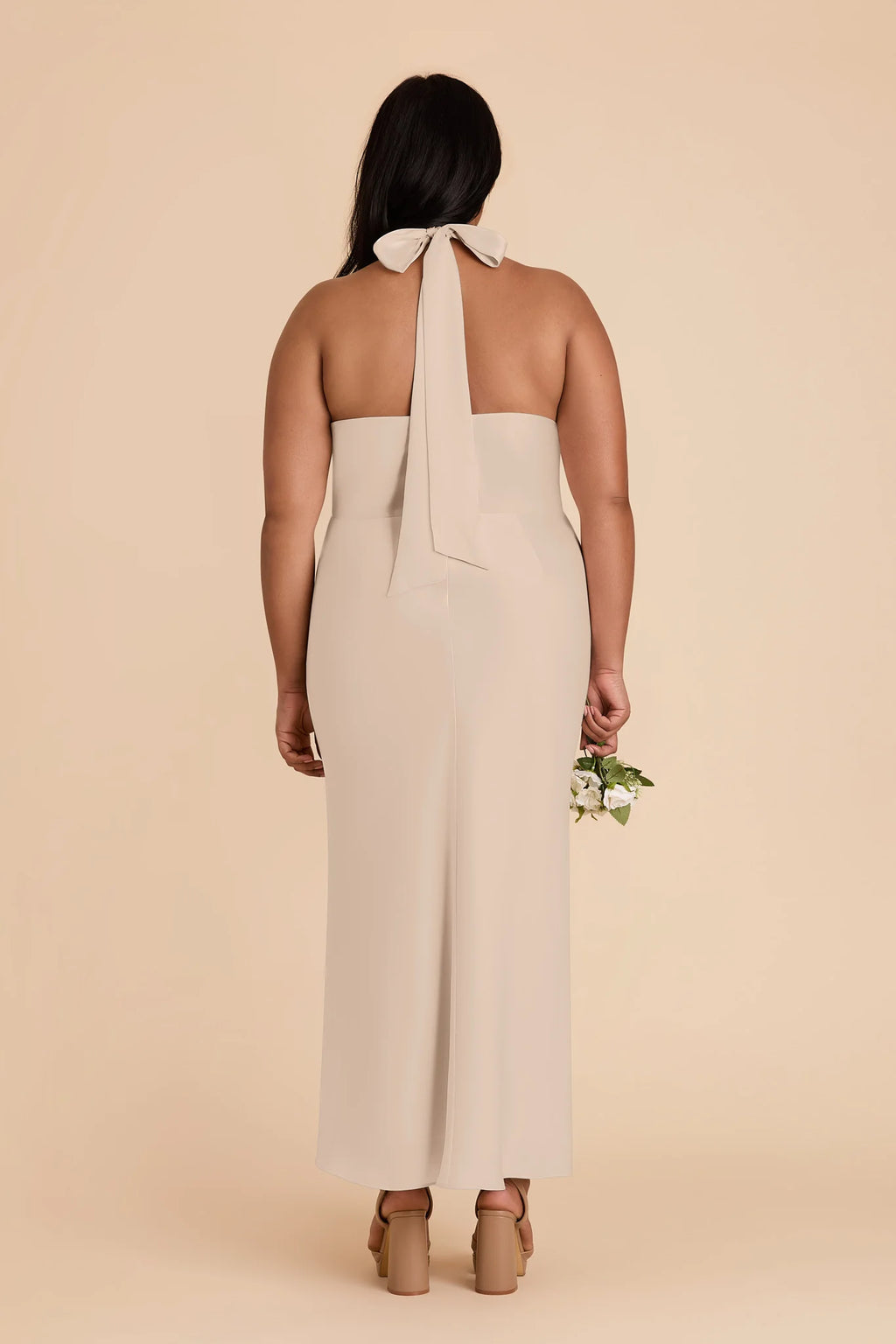 Seraphine Almond back view bridesmaid dress
