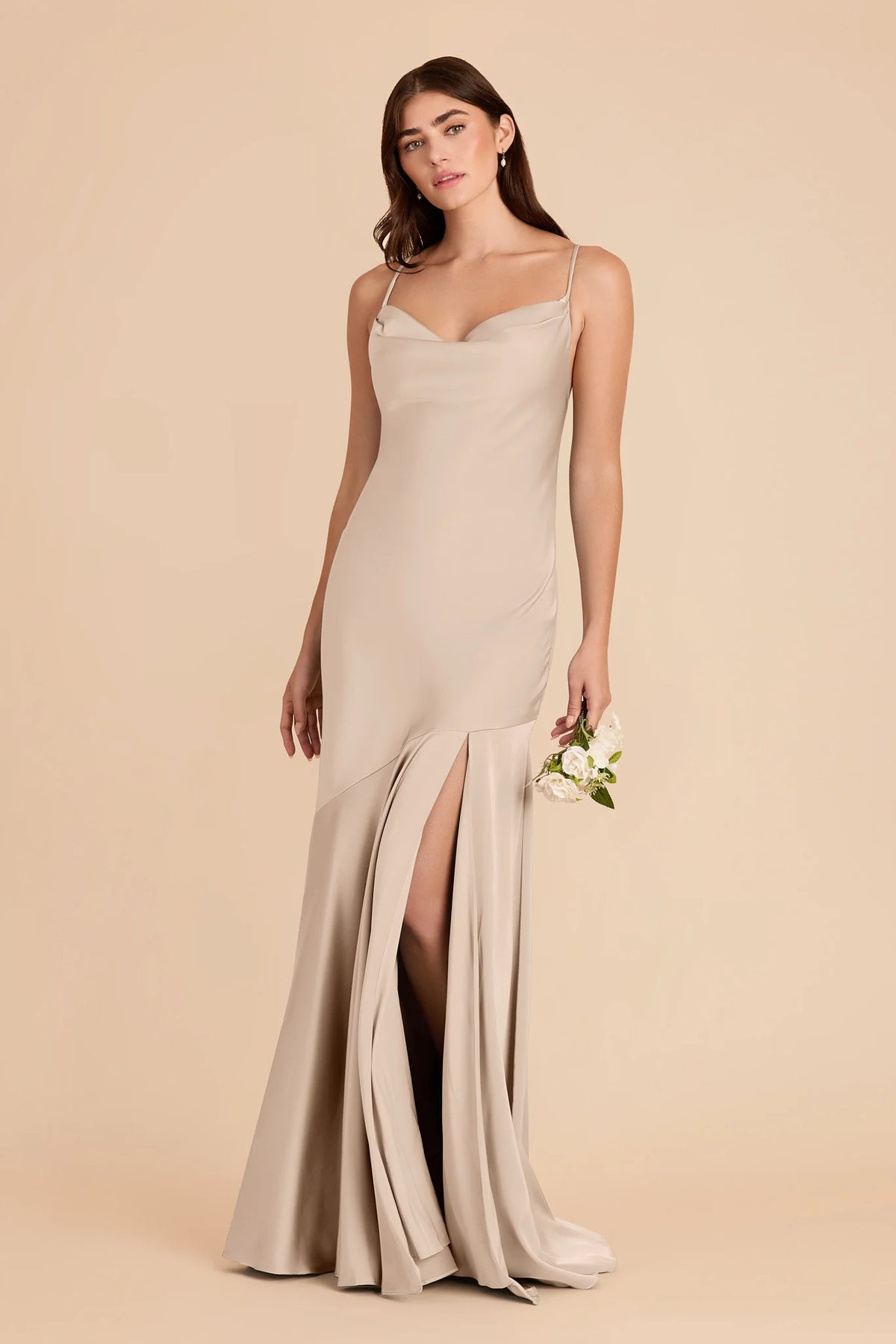Estelle Almond alternate view 2 bridesmaid dress