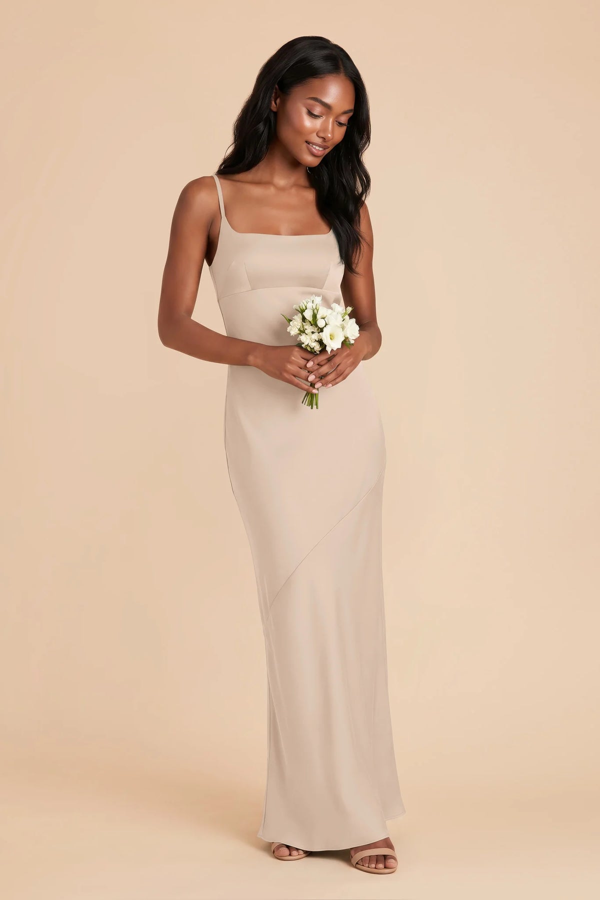 Noelle Almond alternate view 1 bridesmaid dress