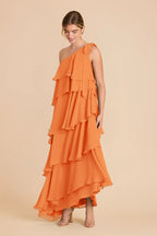 Marisol Apricot alternate view 1 bridesmaid dress