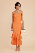 Liora Apricot alternate view 1 bridesmaid dress