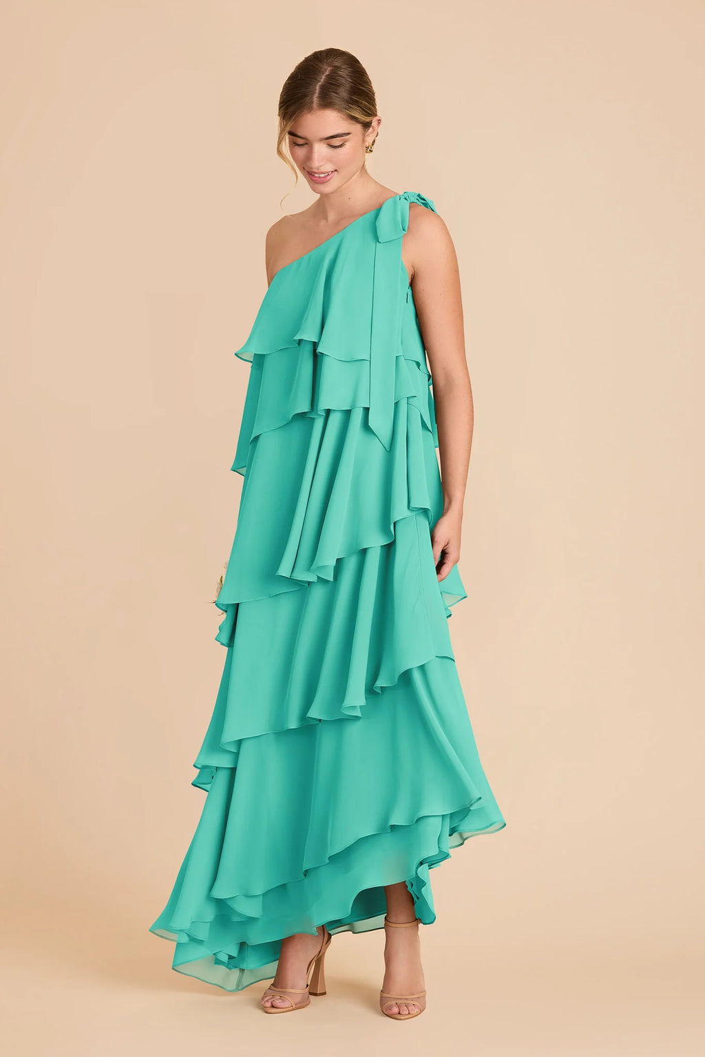 Marisol Aquamarine alternate view 1 bridesmaid dress