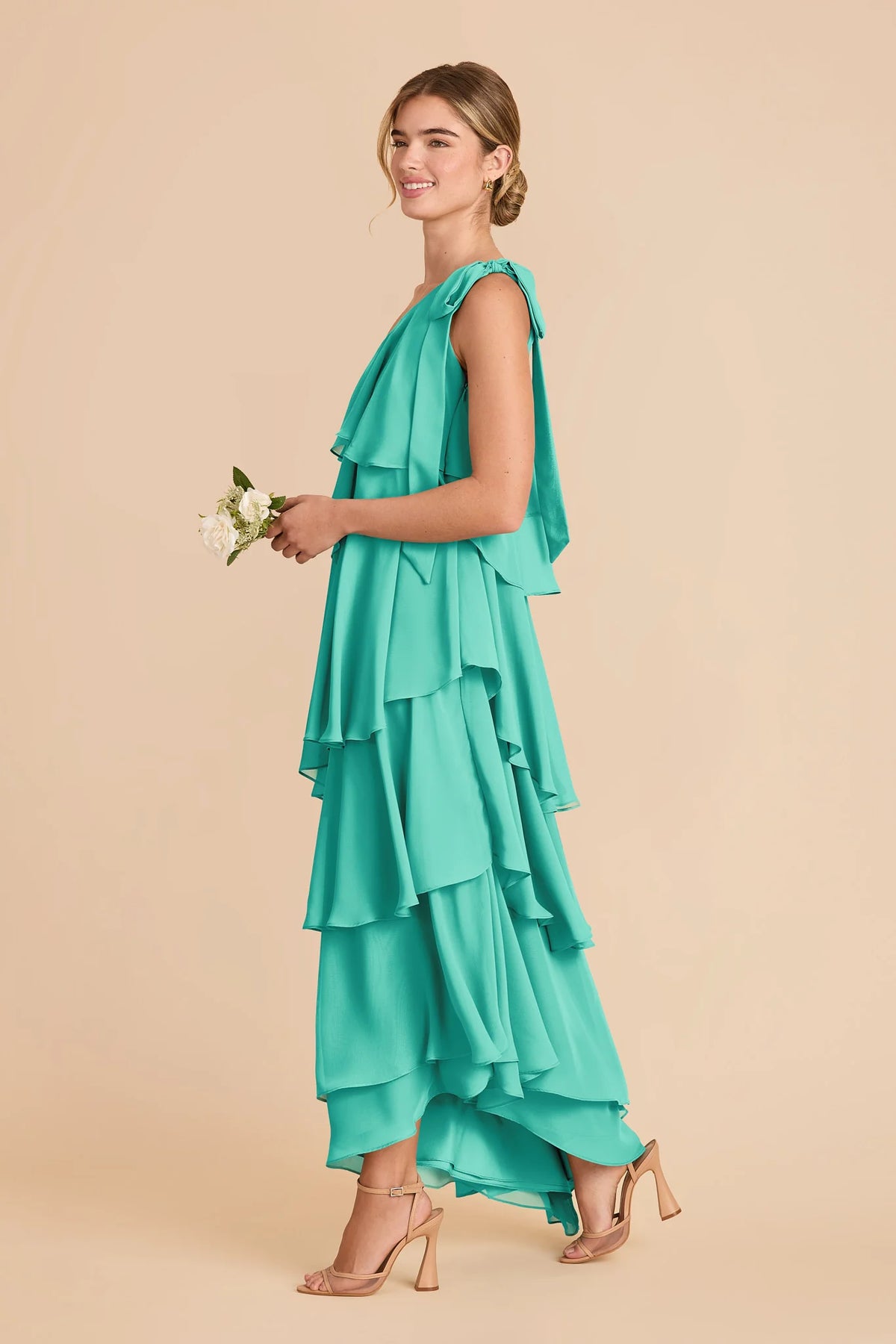 Marisol Aquamarine alternate view 2 bridesmaid dress