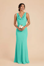 Odette Aquamarine alternate view 1 bridesmaid dress