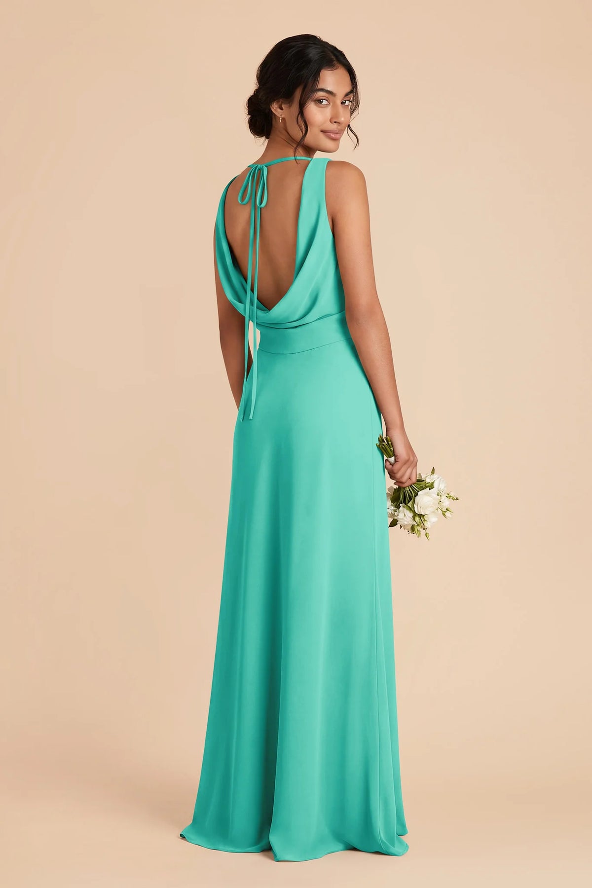 Odette Aquamarine alternate view 2 bridesmaid dress