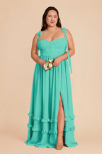 Daphne Aquamarine alternate view 1 bridesmaid dress