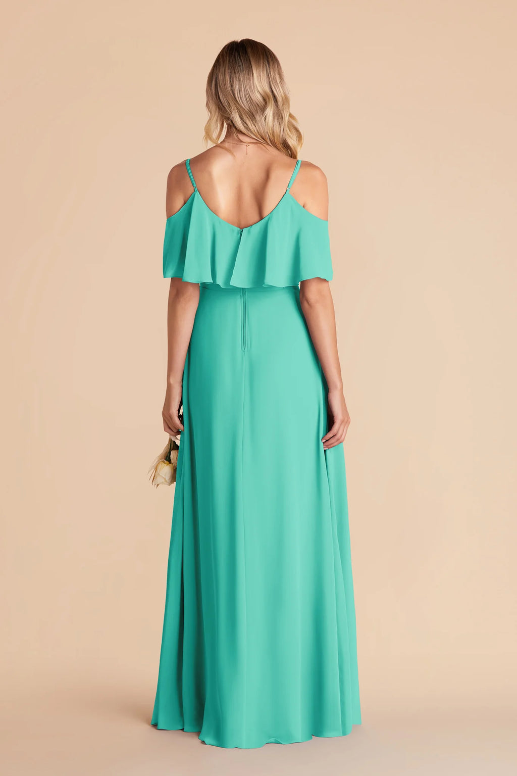 Genevieve Aquamarine alternate view 4 bridesmaid dress
