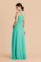 Celine Aquamarine alternate view 2 bridesmaid dress