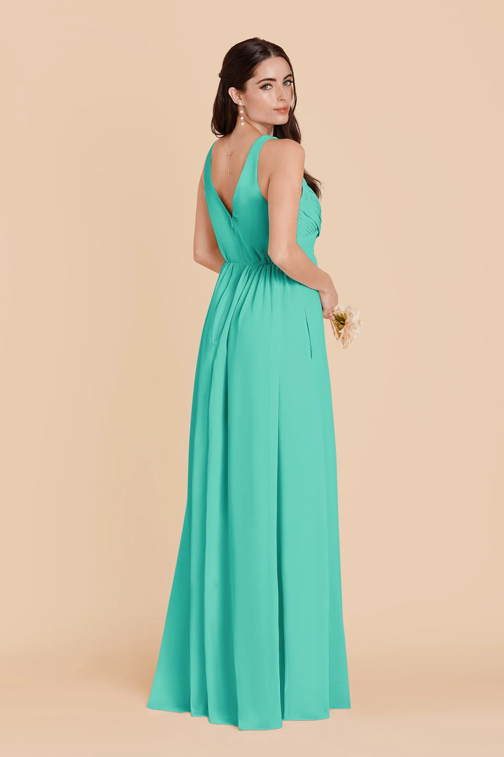 Annelise Aquamarine alternate view 3 bridesmaid dress