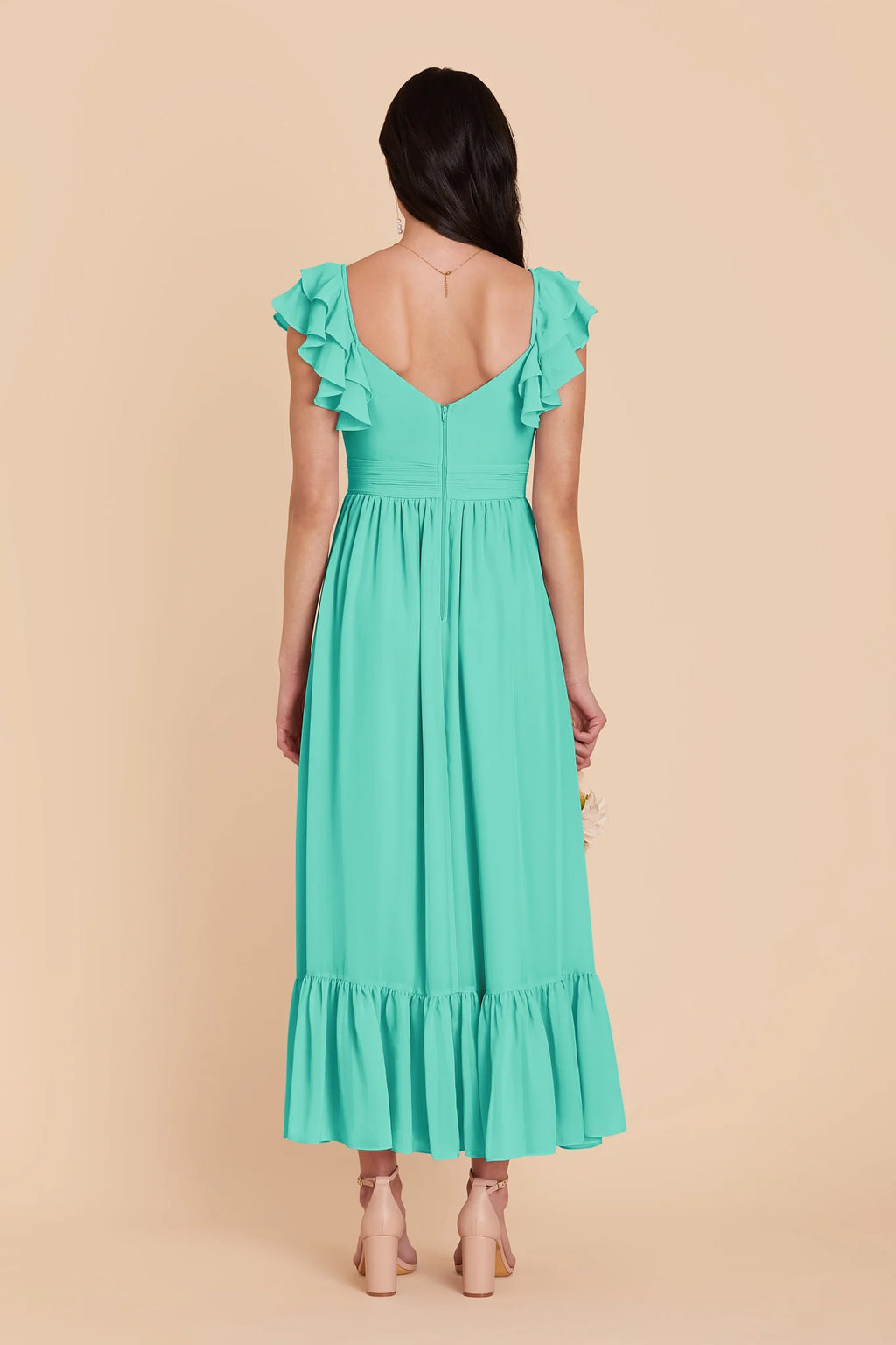 Talia Aquamarine alternate view 4 bridesmaid dress