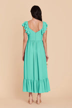 Talia Aquamarine alternate view 4 bridesmaid dress