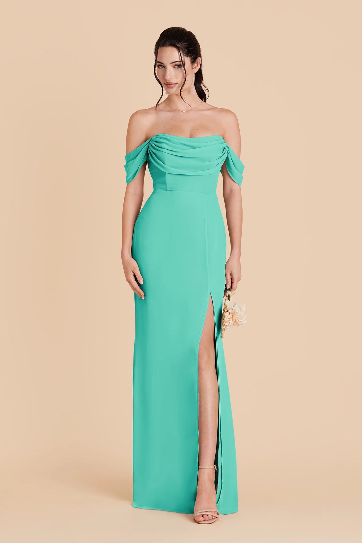 Odessa Aquamarine alternate view 6 bridesmaid dress