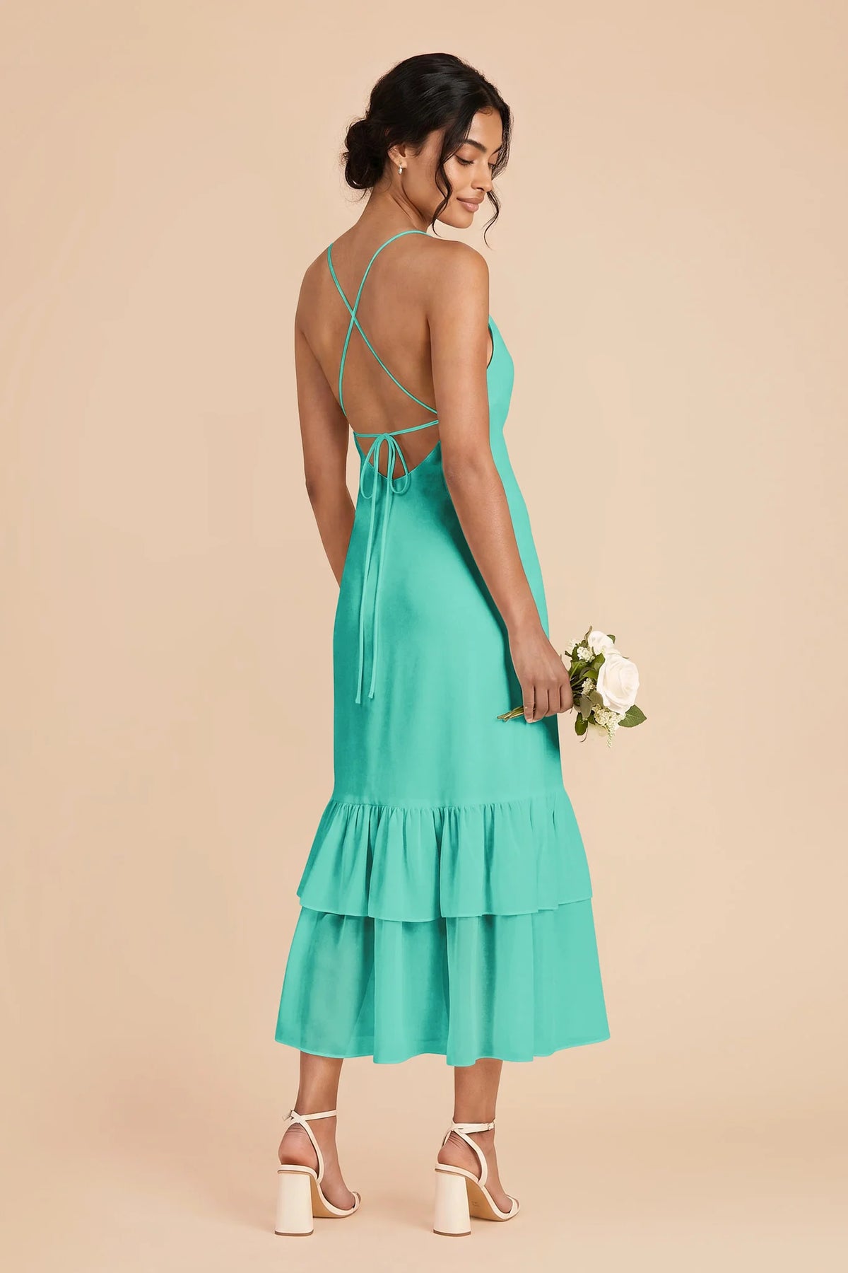 Liora Aquamarine alternate view 2 bridesmaid dress