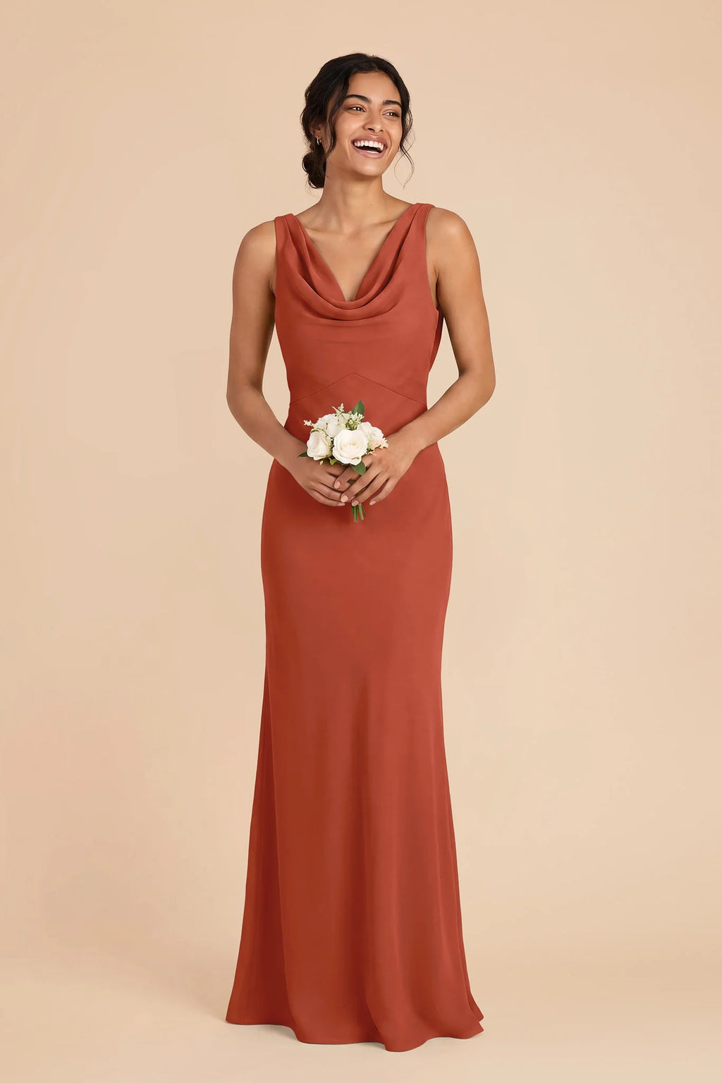 Odette Auburn alternate view 1 bridesmaid dress