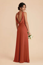 Odette Auburn alternate view 2 bridesmaid dress