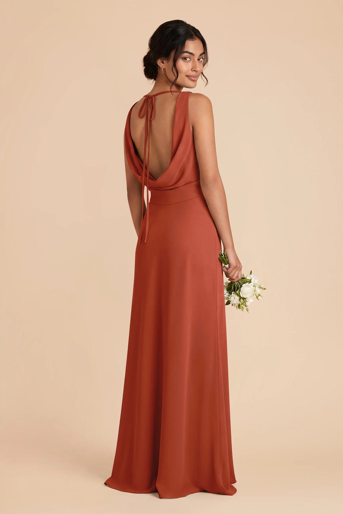 Odette Auburn alternate view 2 bridesmaid dress