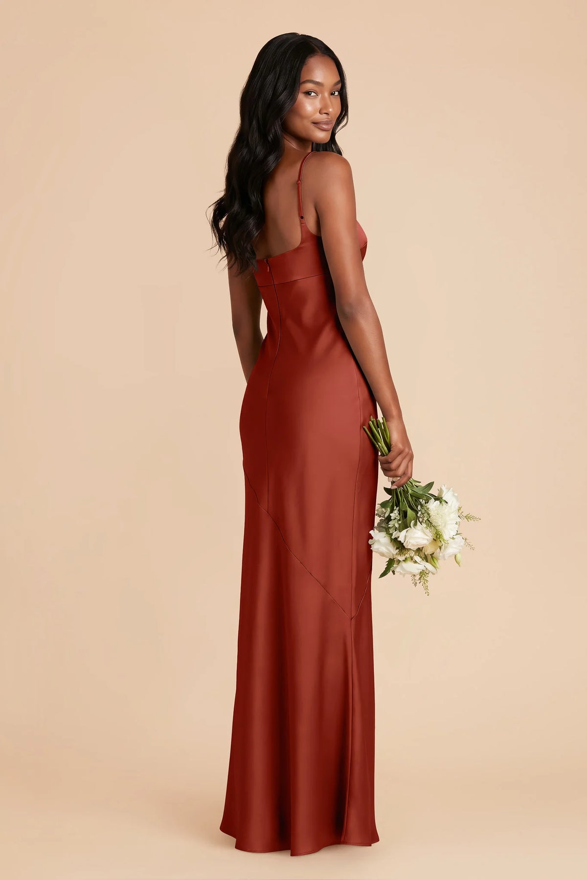 Noelle Auburn alternate view 2 bridesmaid dress