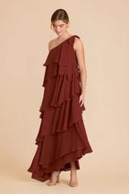 Marisol Black Cherry alternate view 1 bridesmaid dress