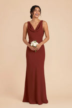 Odette Black Cherry alternate view 1 bridesmaid dress