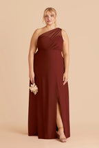 Celine Black Cherry alternate view 1 bridesmaid dress