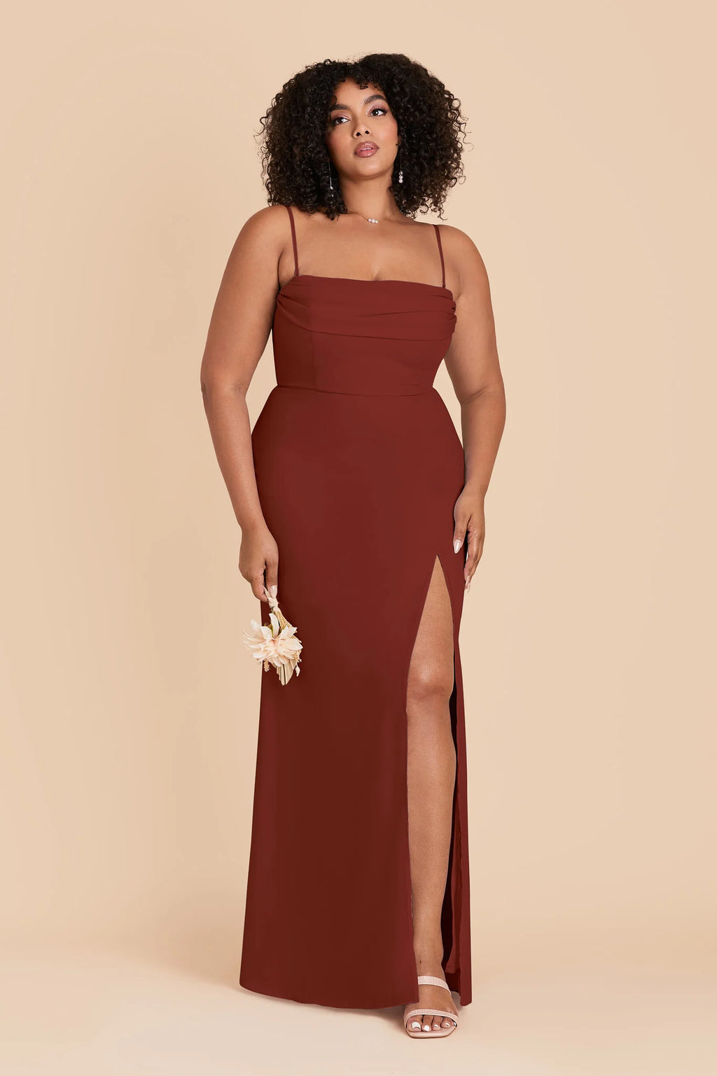 Odessa Black Cherry alternate view 1 bridesmaid dress