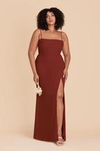 Odessa Black Cherry alternate view 1 bridesmaid dress
