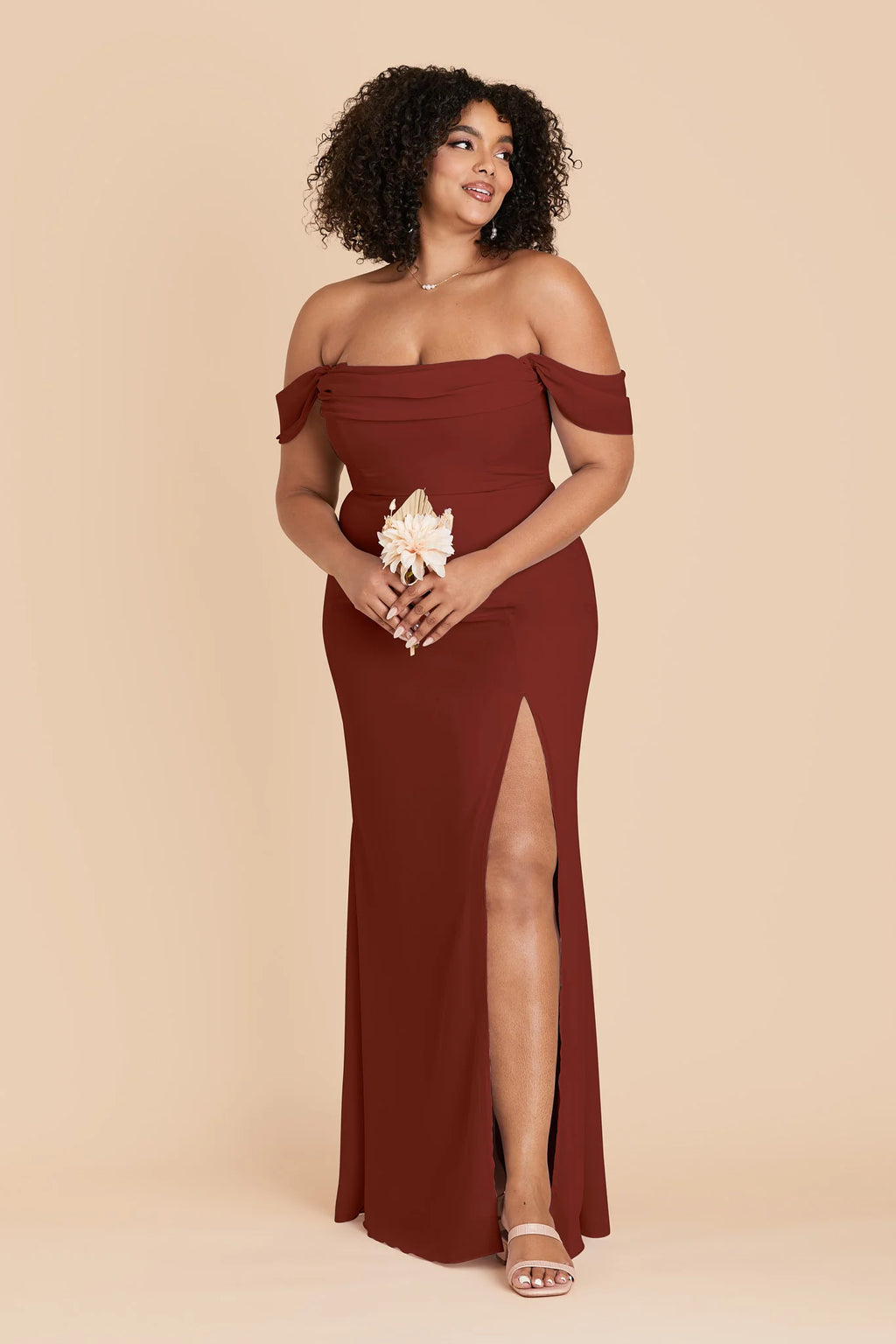Odessa Black Cherry alternate view 7 bridesmaid dress