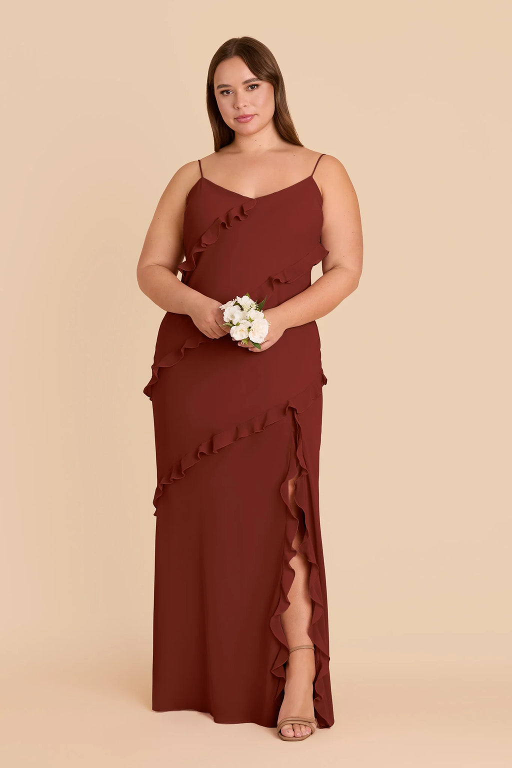 Vivienne Black Cherry alternate view 1 bridesmaid dress