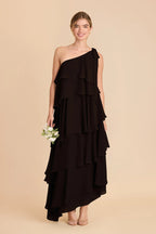 Marisol Black front view bridesmaid dress