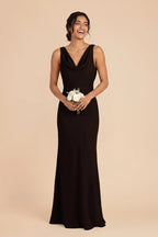 Odette Black alternate view 1 bridesmaid dress