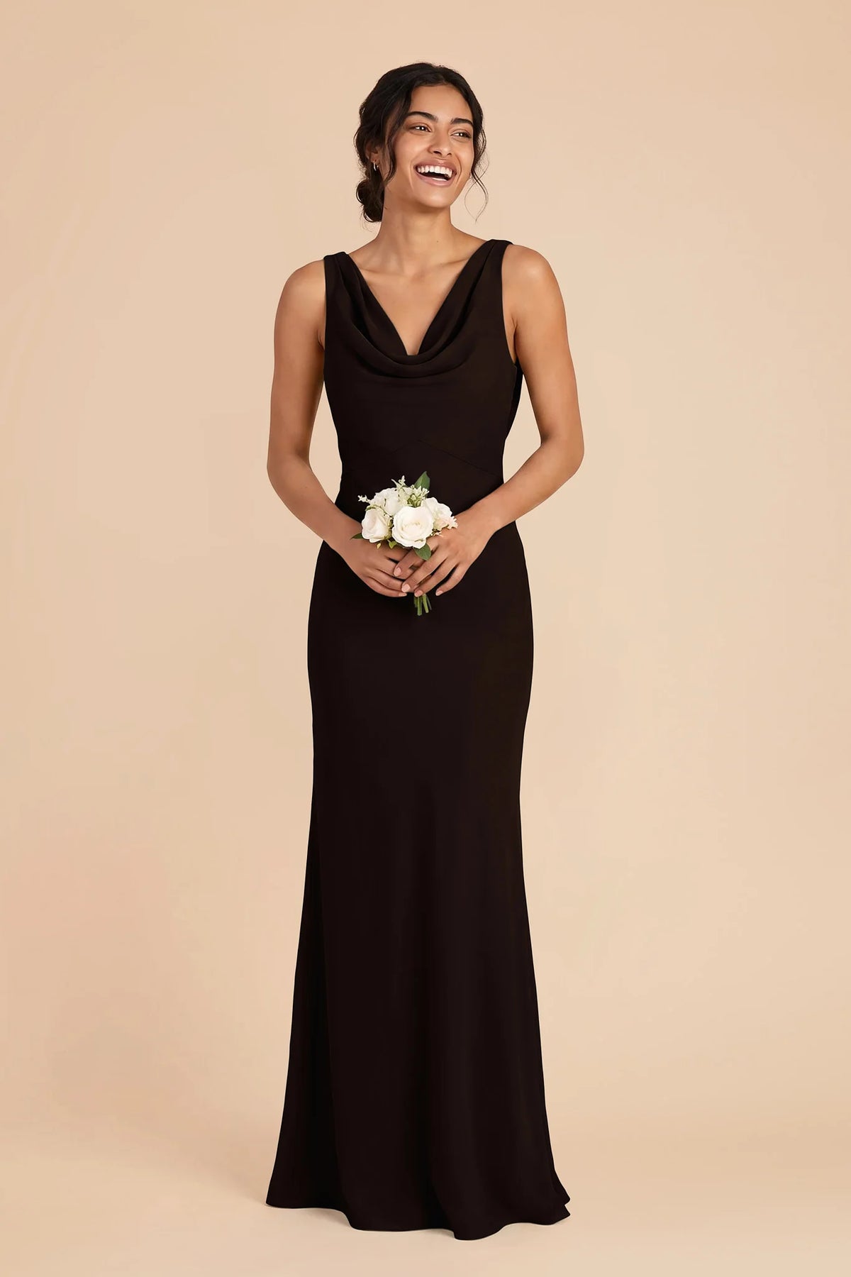 Odette Black alternate view 1 bridesmaid dress