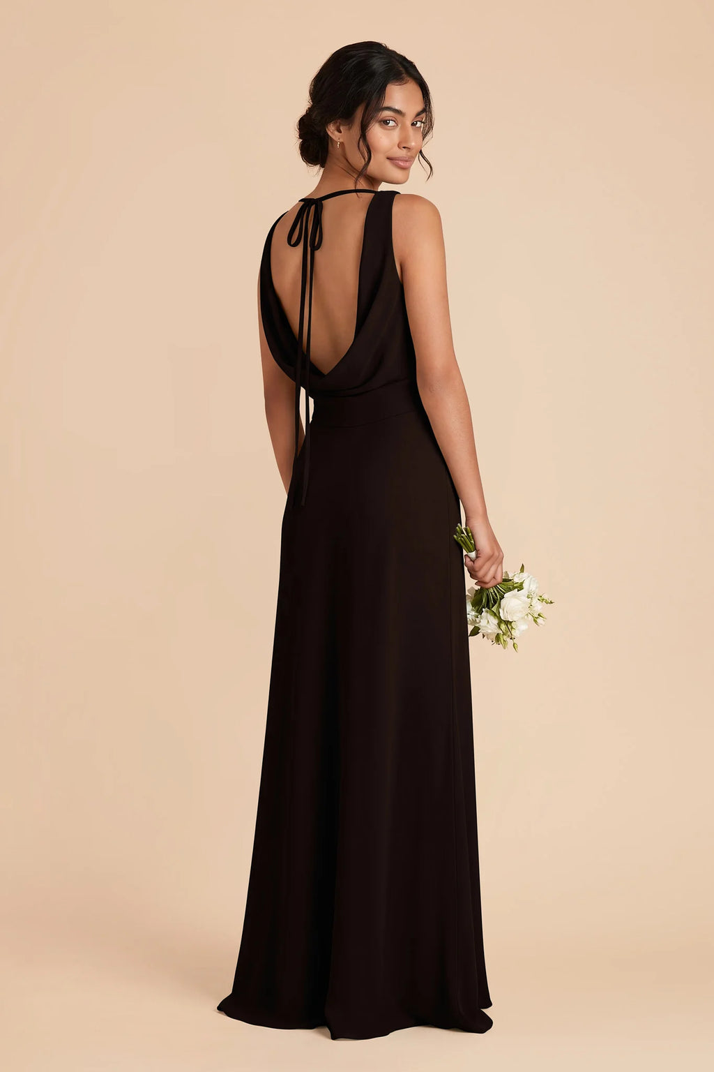 Odette Black alternate view 2 bridesmaid dress