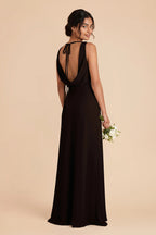 Odette Black alternate view 2 bridesmaid dress
