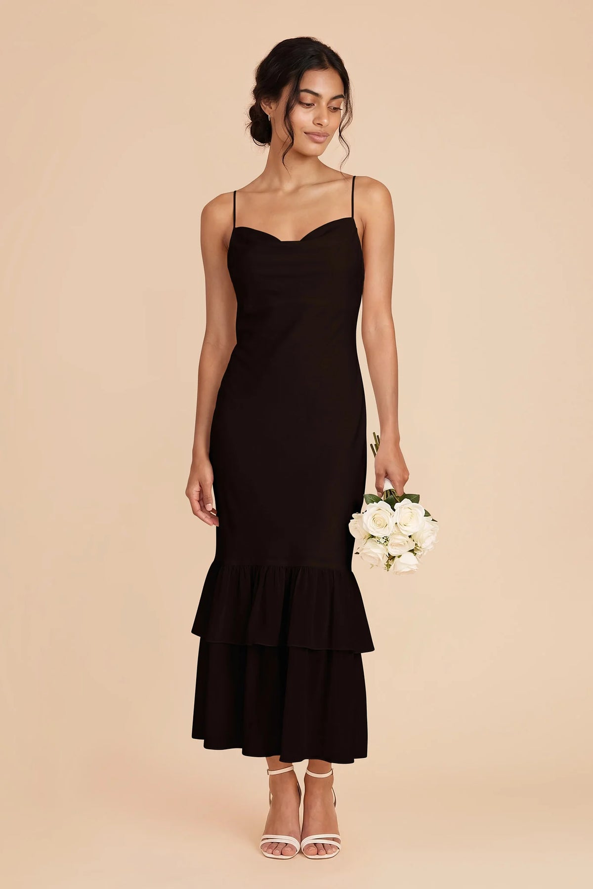Liora Black alternate view 1 bridesmaid dress