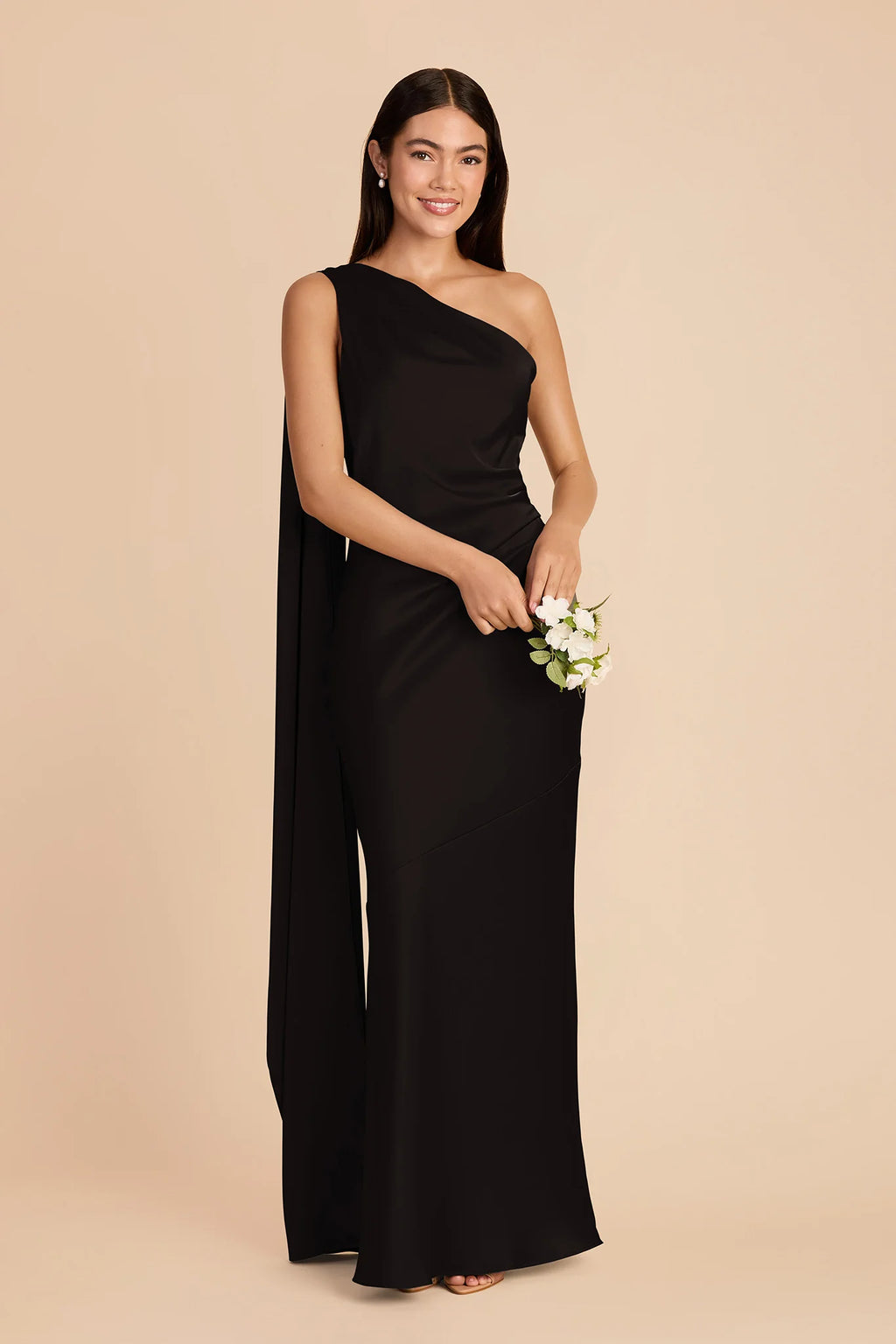 Ariadne Black alternate view 1 bridesmaid dress