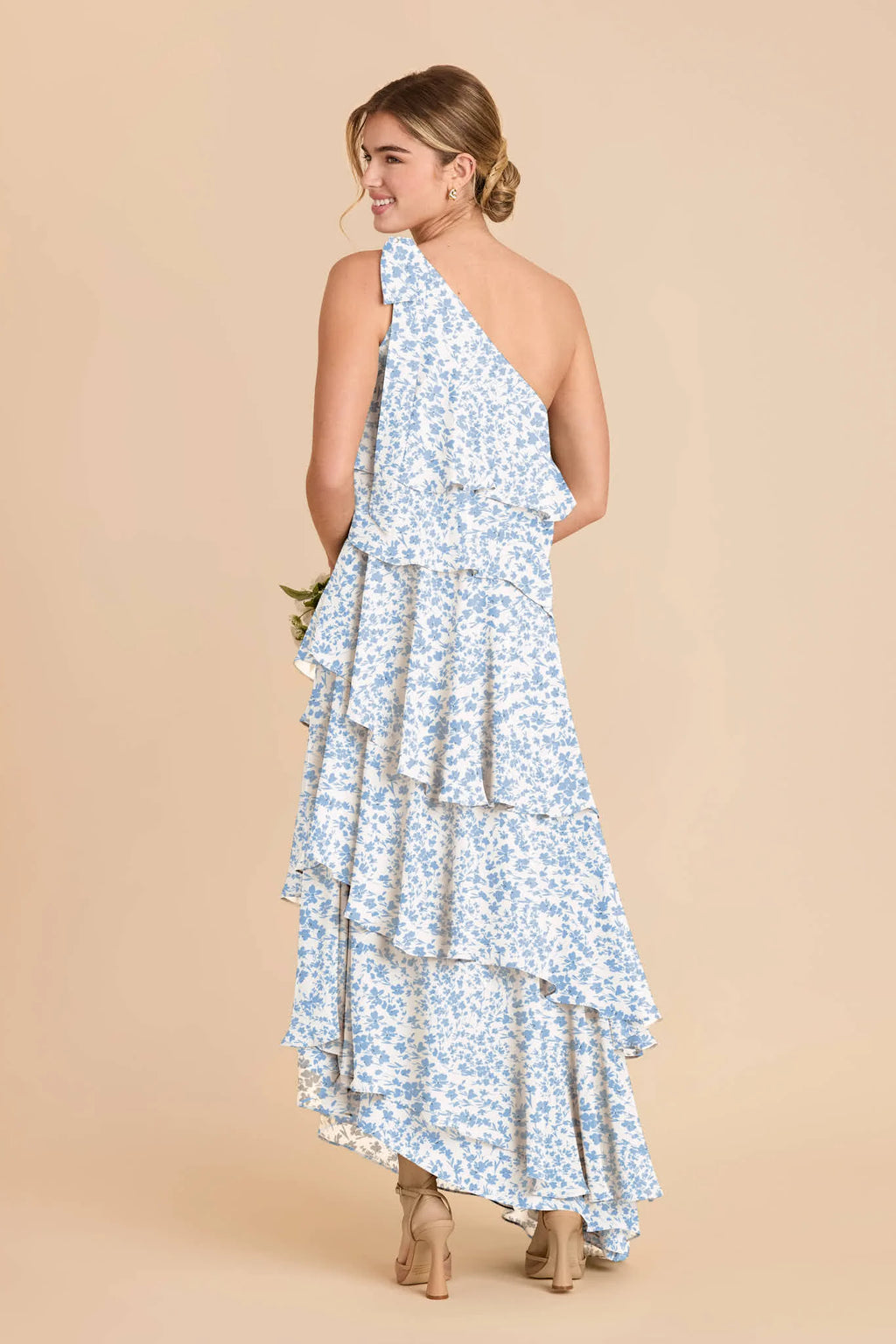 Marisol Blue Dreamy Ditsy alternate view 1 bridesmaid dress