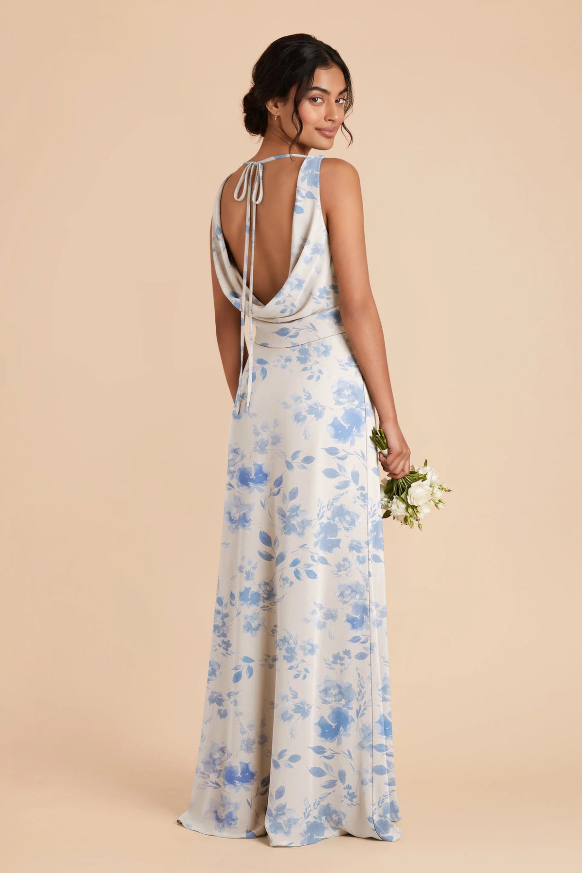 Odette Blue Rococo Floral alternate view 1 bridesmaid dress