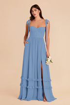 Daphne Bluebell alternate view 3 bridesmaid dress
