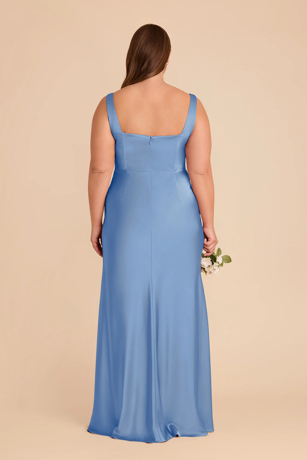 Elowen Bluebell back view bridesmaid dress