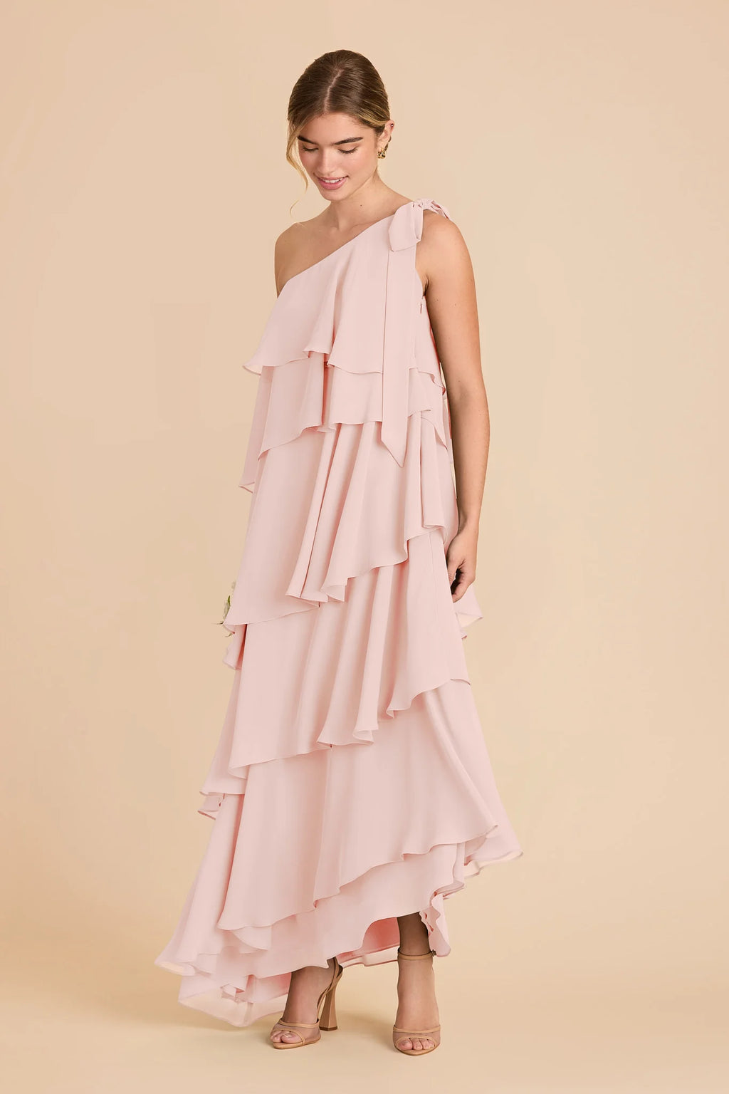 Marisol Blush Pink alternate view 1 bridesmaid dress