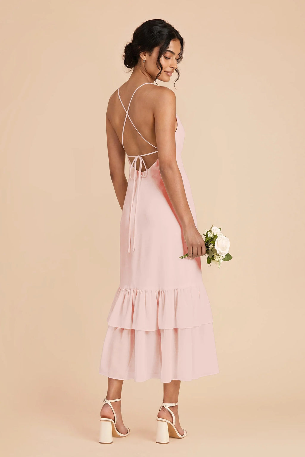 Liora Blush Pink alternate view 2 bridesmaid dress