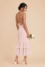 Liora Blush Pink alternate view 2 bridesmaid dress