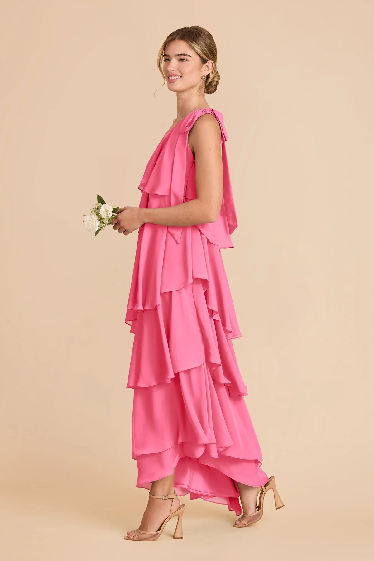 Marisol Bon Bon Pink alternate view 2 bridesmaid dress