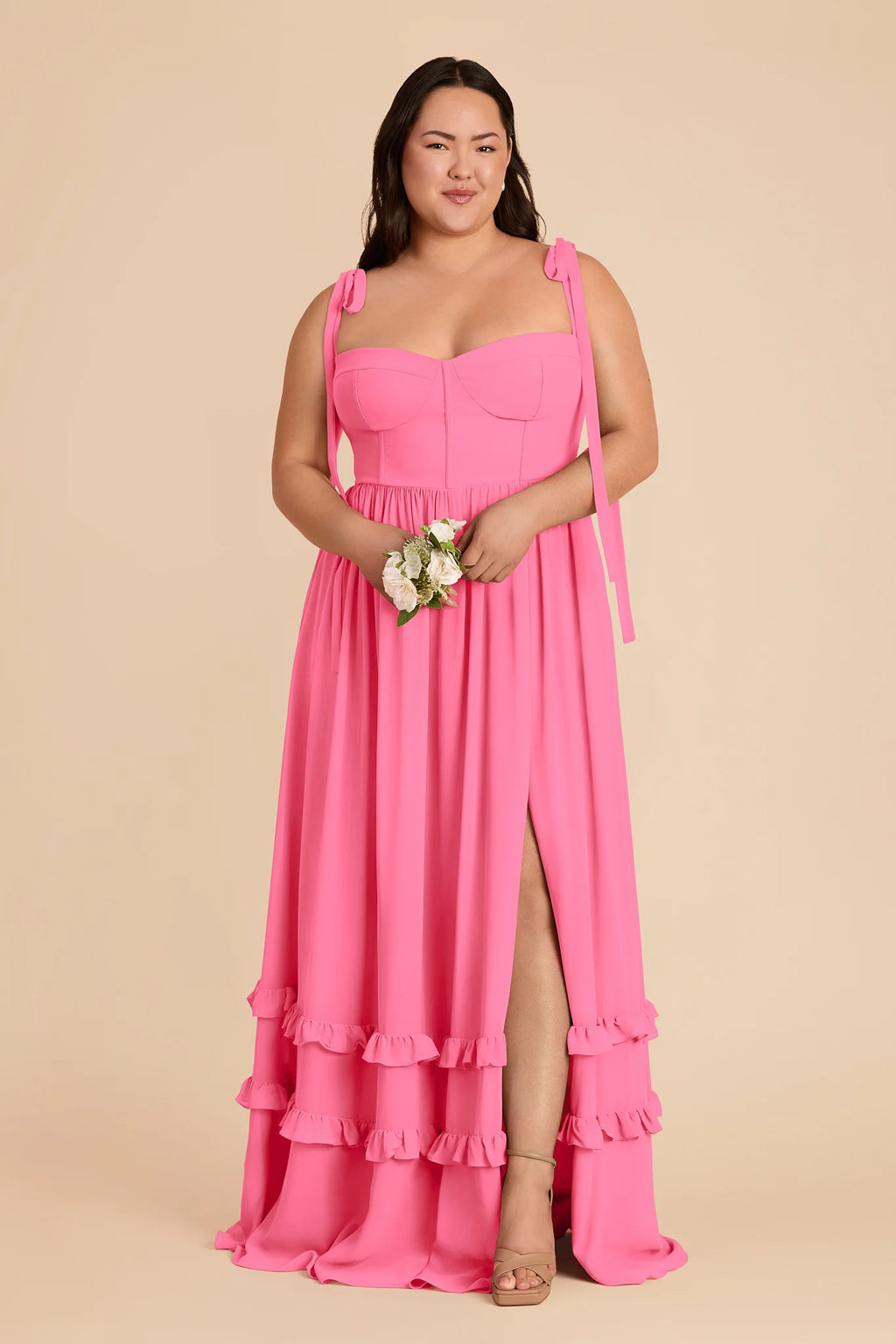 Daphne Bon Bon Pink alternate view 1 bridesmaid dress