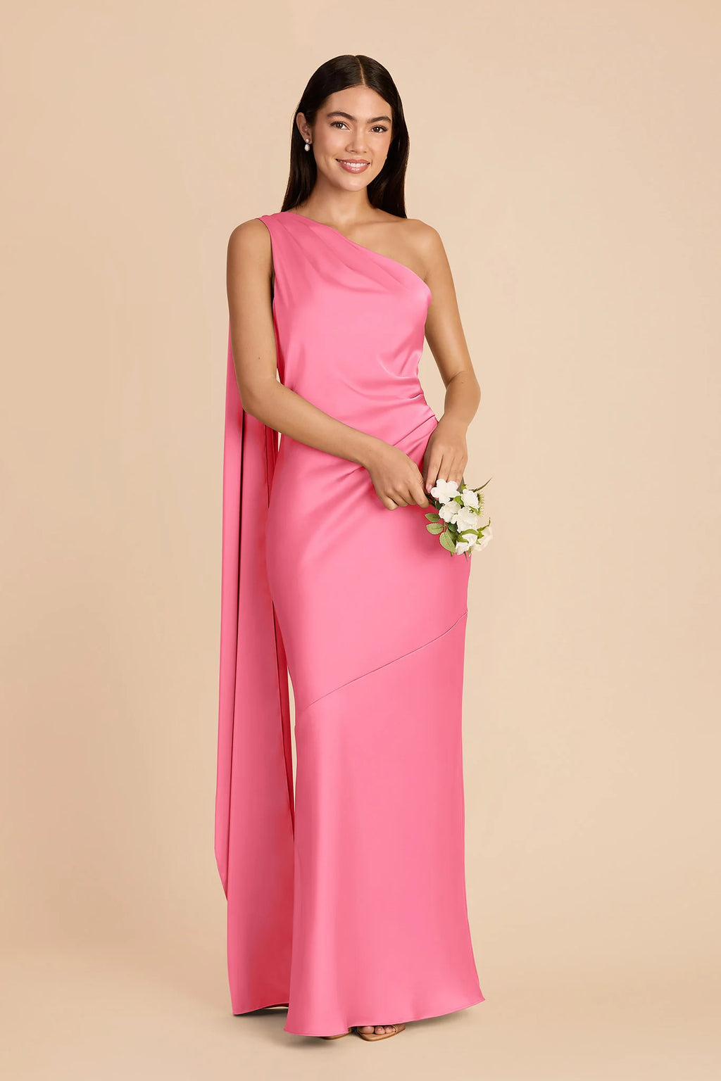 Ariadne Bon Bon Pink alternate view 1 bridesmaid dress