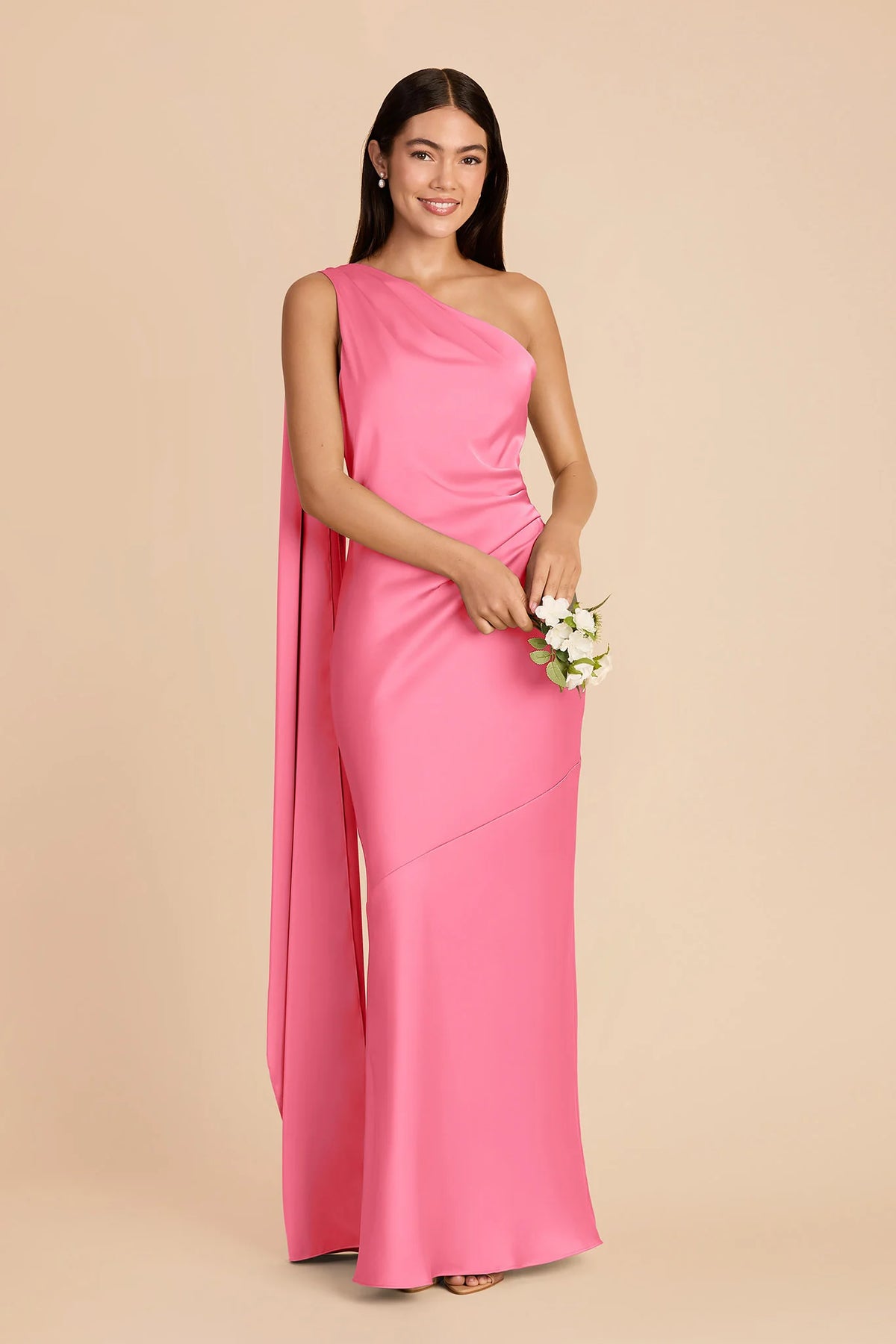 Ariadne Bon Bon Pink alternate view 1 bridesmaid dress
