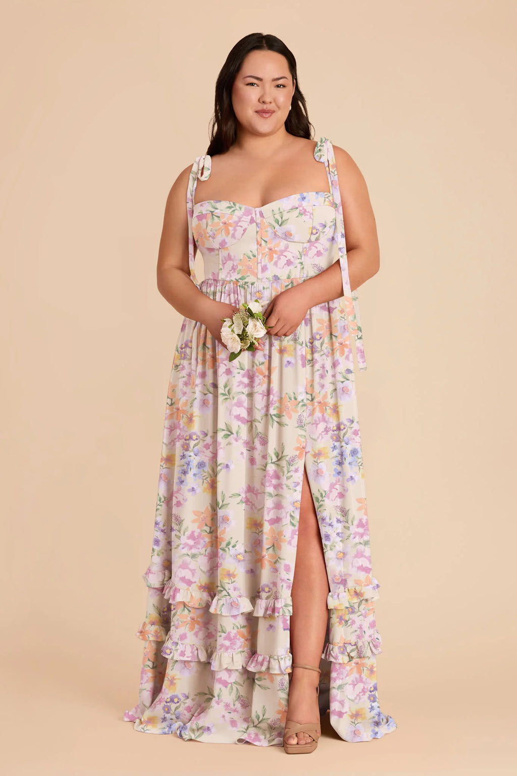 Daphne Botanical Blooms alternate view 1 bridesmaid dress