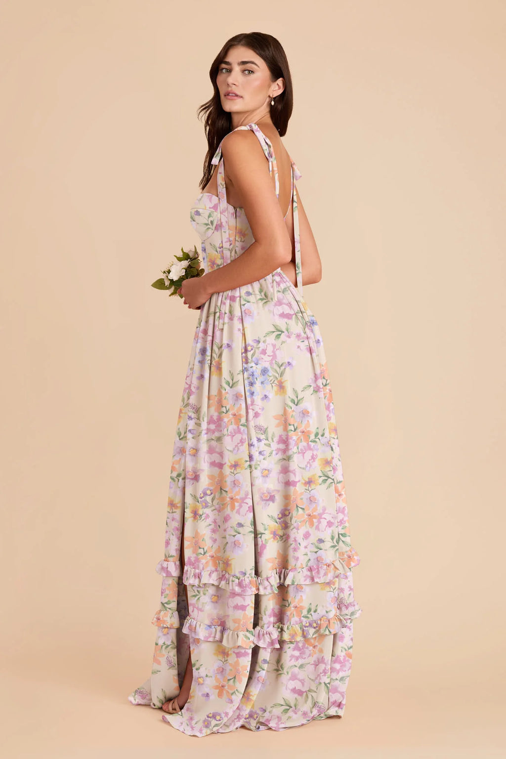 Daphne Botanical Blooms alternate view 2 bridesmaid dress