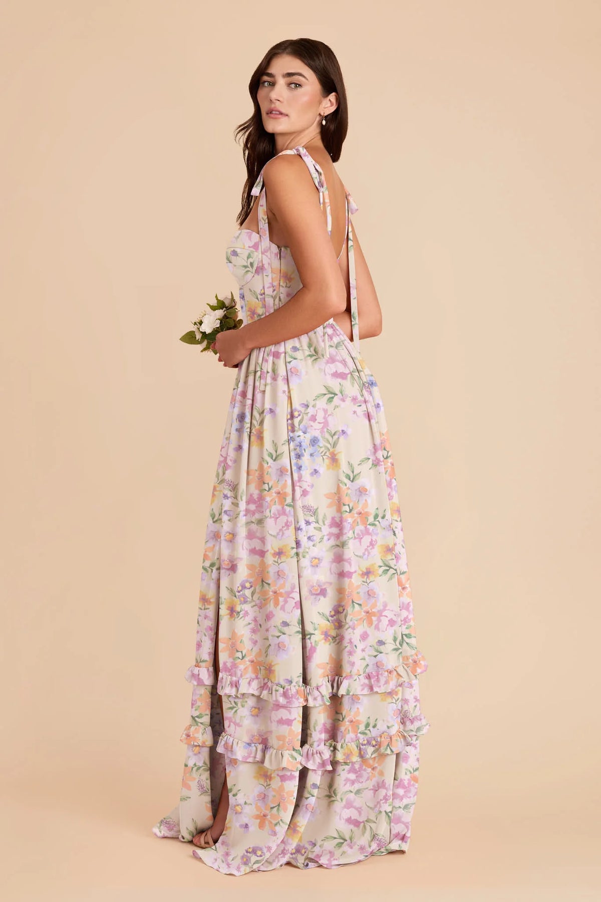 Daphne Botanical Blooms alternate view 2 bridesmaid dress