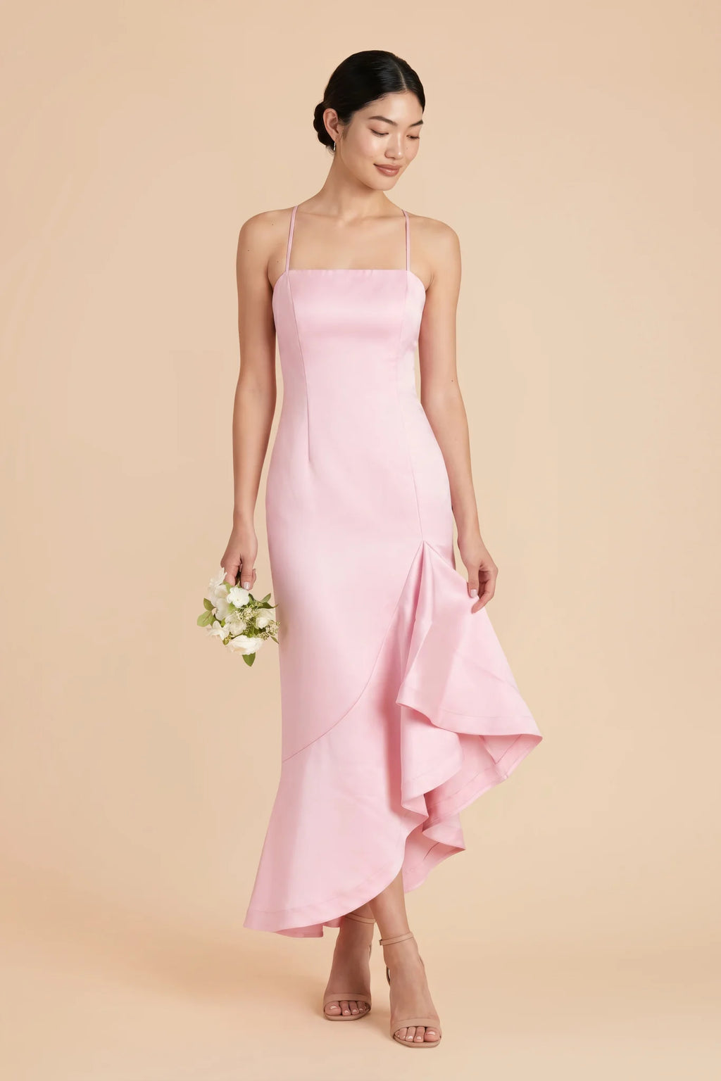 Delphine Bright Pink alternate view 1 bridesmaid dress